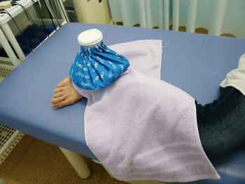 蜂窩織炎の炎症はアイスノンや氷枕で治療